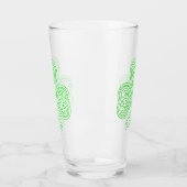 Verre Shamrock celte irlandais (Gauche)