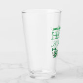 Verre Shamrock de canard Happy Go Lucky St Patrick's Day (Droite)