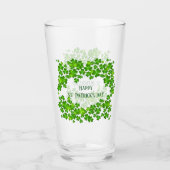 Verre Shamrock de la Saint-Patrick (Devant)