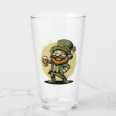 Verre Shamrock et Shenanigans Saint Patrick's Day Pint (Dos)