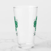 Verre Shamrock irlandais de Sláinte Green Celtic Lucky C (Gauche)
