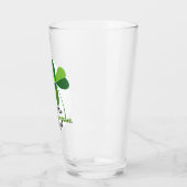 Verre Shenanigans Leprechaun Shamrock Saint Patrick (Gauche)
