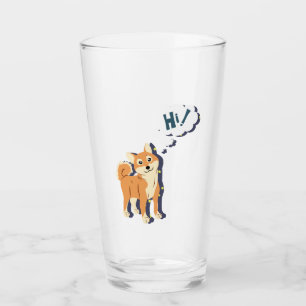 Verre Shiba Inu