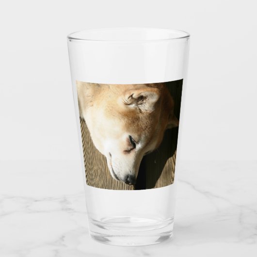 Verre shiba inu (Devant)