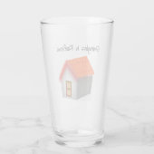 Verre Shingles Sensibilisation par la boisson (Dos)