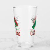 Verre Shout Out pour Noël (Gauche)