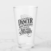 Verre Si vous êtes en train de danser (Devant)