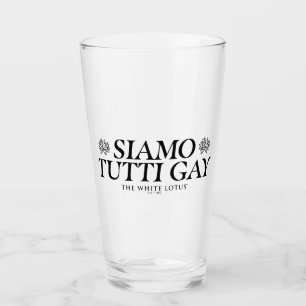 Verre Siamo Tutti Gay - Le Lotus Blanc