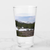 Verre Sierra Nevada Montagnes et neige à Yosemite (Dos)
