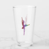 Verre Silhouette Ballerina | Danse élégante de ballet (Dos)
