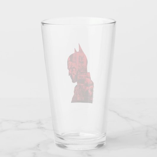 Verre Silhouette de Batman (Dos)