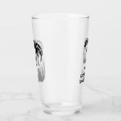 Verre Silhouette de crabe fantôme Casant un monogramme d (Droite)