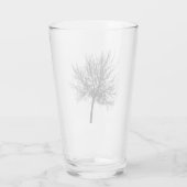 Verre Silhouette de l'arbre (Dos)