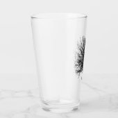 Verre Silhouette de l'arbre (Droite)