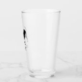 Verre Silhouette de sangsue Personalisé (Gauche)