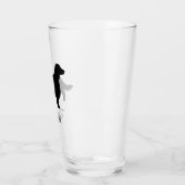 Verre Silhouette espagnole Springer galloise avec longue (Gauche)