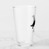 Verre Silhouette espagnole Springer galloise avec longue (Droite)