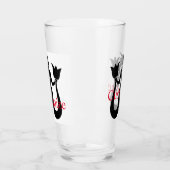 Verre Silhouette Tonnerre_Cove de sirène à deux queue (Gauche)