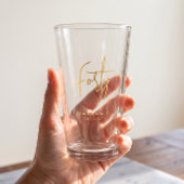 Verre Simple Appel Graphique Or 40e Anniversaire