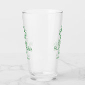 Verre Simple Elegant Jour de la Saint Patrick Shamrock c (Gauche)