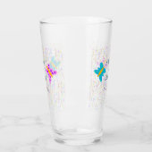 Verre SIMPLE MINIMAL.MIGNON AJOUTER NOM BÉBÉ joyeux anni (Gauche)