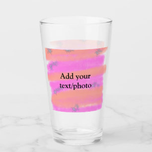 Verre Simple pink red watercolor custom add name text t