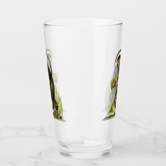 Verre Singe aux fruits (Gauche)