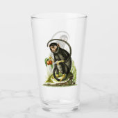 Verre Singe aux fruits (Devant)