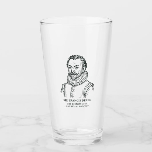 Verre Sir Francis Drake Pint Glass (Devant)