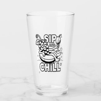 Verre Siroter Et Refroidir