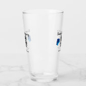 Verre Site web simple d'entreprise code-barres QR ajoute (Gauche)