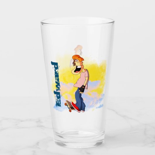 Verre Skate Guy (Devant)