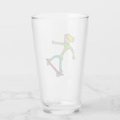 Verre Skateboard (Dos)