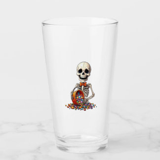 Verre Skeleton Candy Bowl Halloween