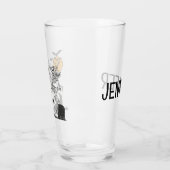 Verre Skeleton Halloween (Gauche)