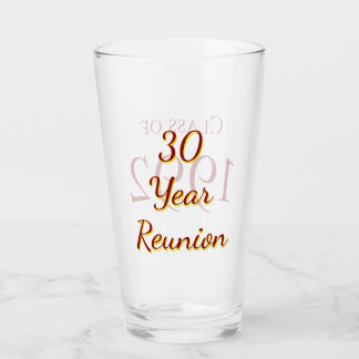 Verre SKHS Réunion de 30 ans