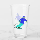 Verre Ski de neige (Dos)