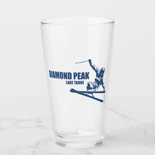 Verre Skier Diamond Peak Lake Tahoe (Devant)