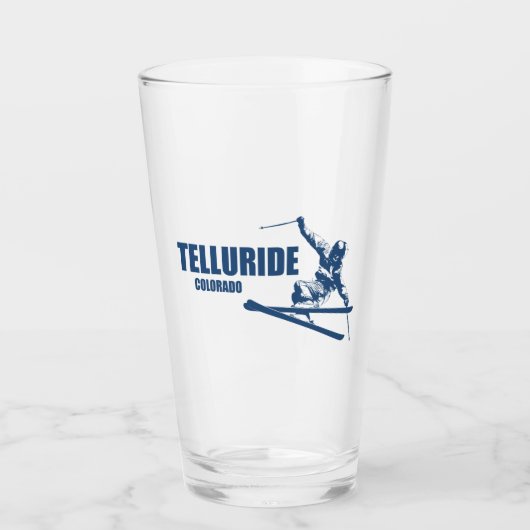 Verre Skier Telluride Colorado (Devant)