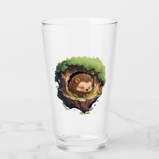 Verre Sleepy hedgehog (Devant)