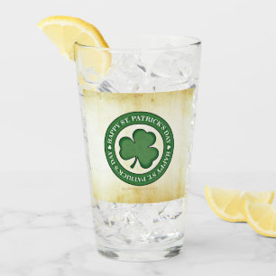 Verre SlipperyJoe fête la Saint Patrick's Day Iris