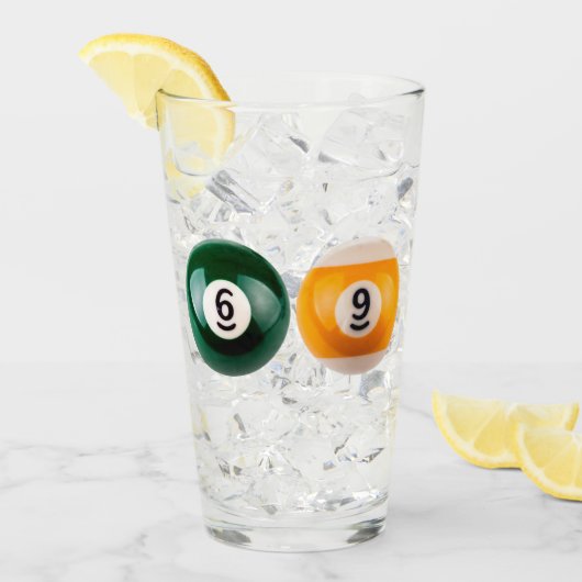 Verre SlipperyJoe's 69 table de billard dur deux billiar (Devant glace)