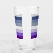 Verre SlipperyJoe's Butch Lesbian Pride Drapeau gay cade (Gauche)
