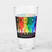 Verre SlipperyJoe's Dancing Pride Shadows cadeaux gay ar (Dos)