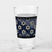Verre SlipperyJoe's Happy Hanoukka multiple Star de Davi (Devant)