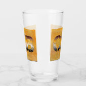 Verre SlipperyJoe's petit ours mot orange-brun pro (Gauche)