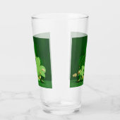 Verre SlipperyJoe's Saint Patrick's Day three-leaf clove (Droite)