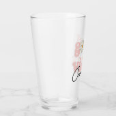 Verre Slogan hippie des années 70 de Good Vibes (Droite)