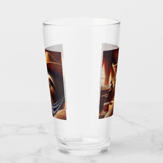 Verre Sloth Cowboy à Saloon (Droite)