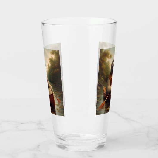 Verre Sloth Dans Un Canoë (Gauche)